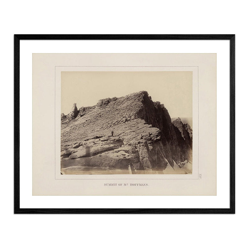 Summit of Mt. Hoffmann, Yosemite 1868 - Muir Way - Photograph