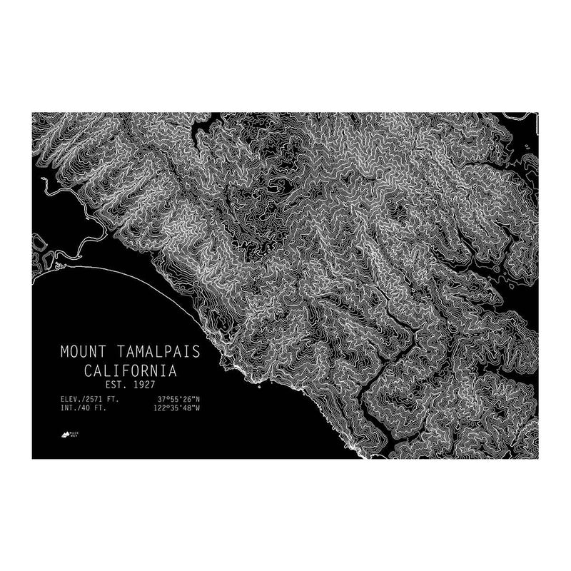 Tamalpais, California - Muir Way - TOPO Series