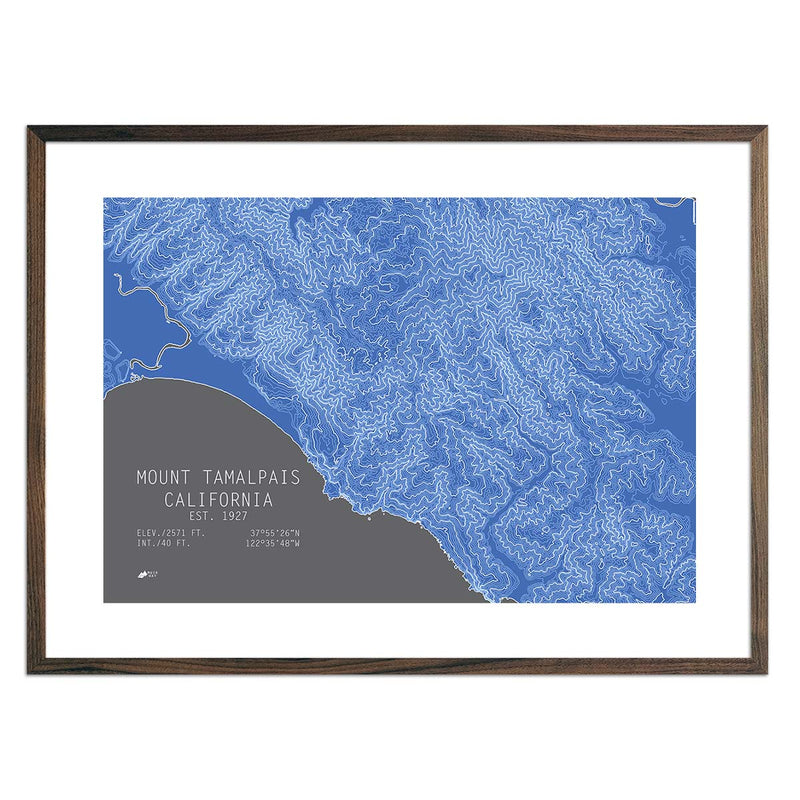 Tamalpais, California - Muir Way - TOPO Series