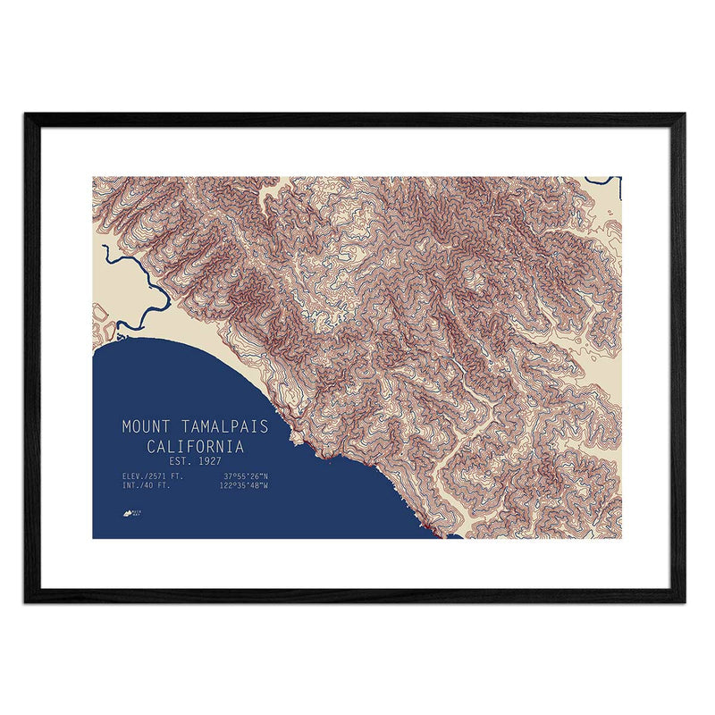 Tamalpais, California - Muir Way - TOPO Series