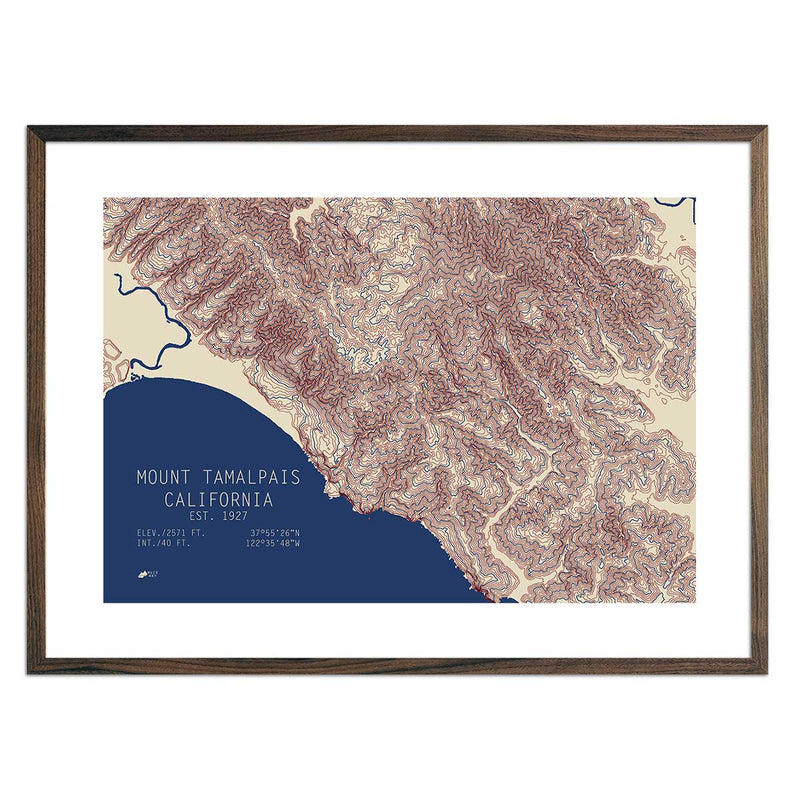 Tamalpais, California - Muir Way - TOPO Series