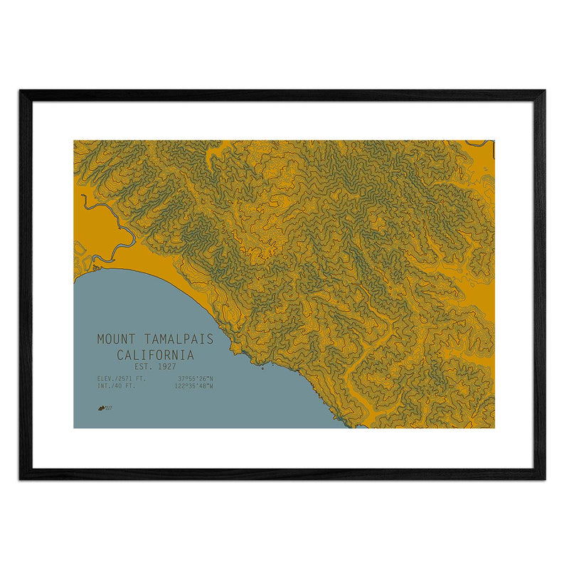 Tamalpais, California - Muir Way - TOPO Series