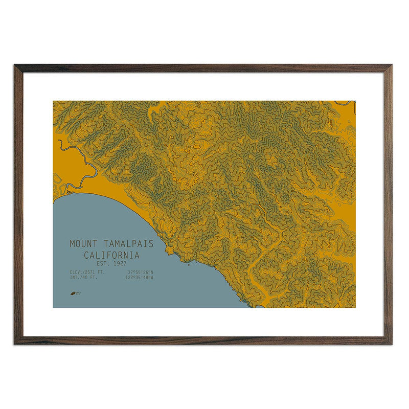 Tamalpais, California - Muir Way - TOPO Series