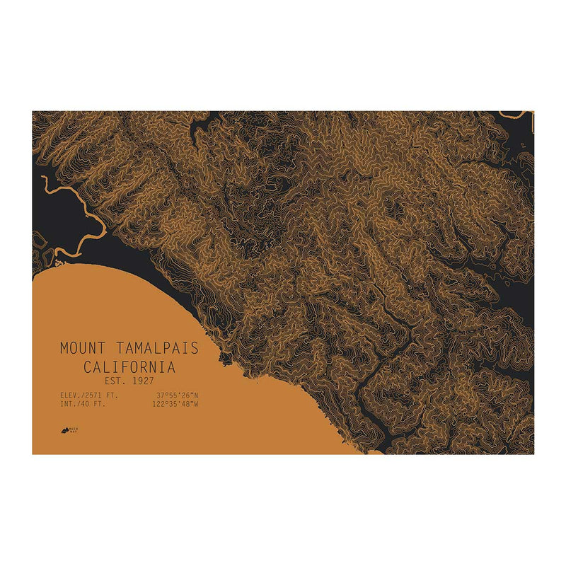 Tamalpais, California - Muir Way - TOPO Series