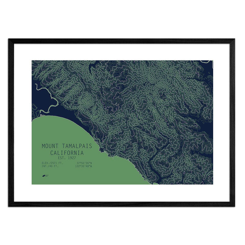 Tamalpais, California - Muir Way - TOPO Series
