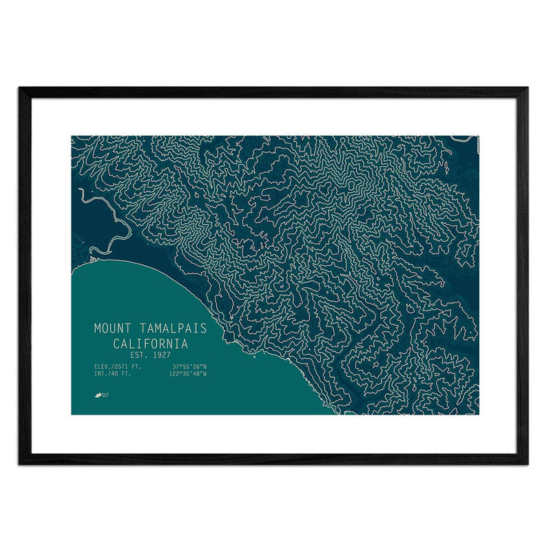 Tamalpais, California - Muir Way - TOPO Series
