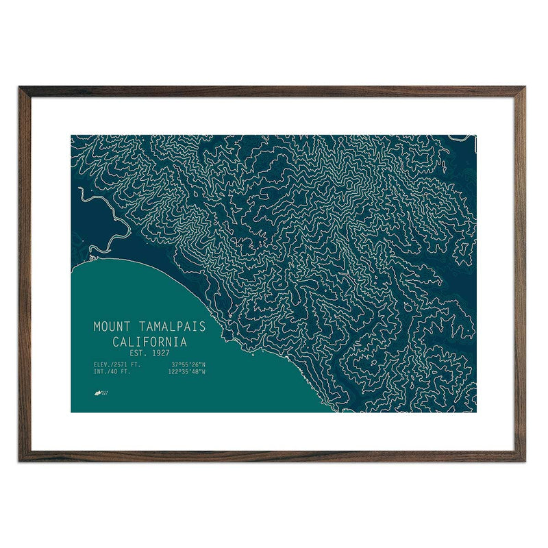 Tamalpais, California - Muir Way - TOPO Series