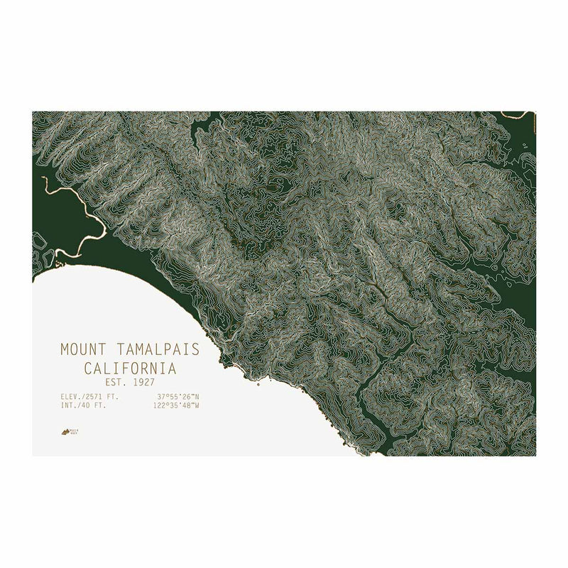Tamalpais, California - Muir Way - TOPO Series