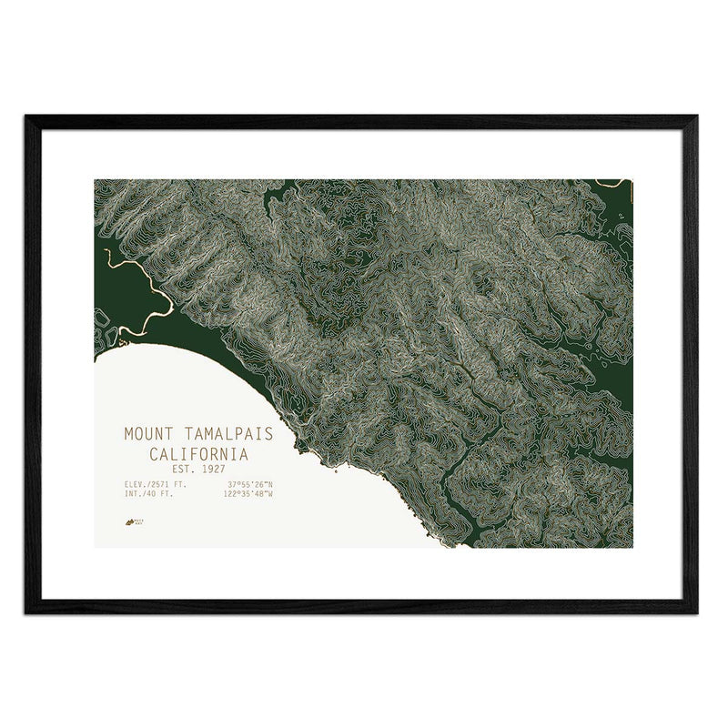 Tamalpais, California - Muir Way - TOPO Series