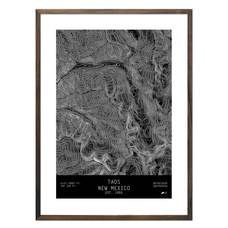 Taos, New Mexico - Muir Way - TOPO Series