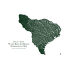Texas Gulf Regional Rivers Map