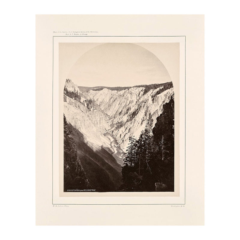 Photograph of the Grand Canyon, from the Falls