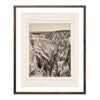 The Grand Canyon, One Mile Below the Falls, Yellowstone 1873