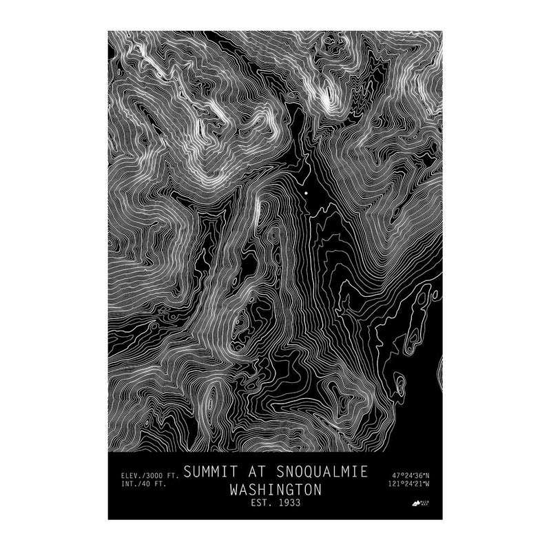 The Summit, Washington - Muir Way - TOPO Series
