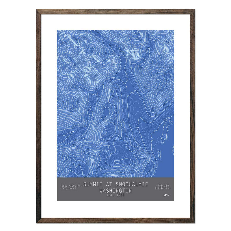 The Summit, Washington - Muir Way - TOPO Series