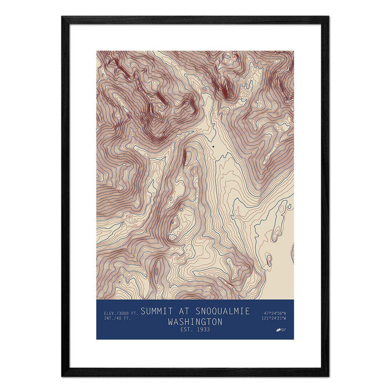 The Summit, Washington - Muir Way - TOPO Series
