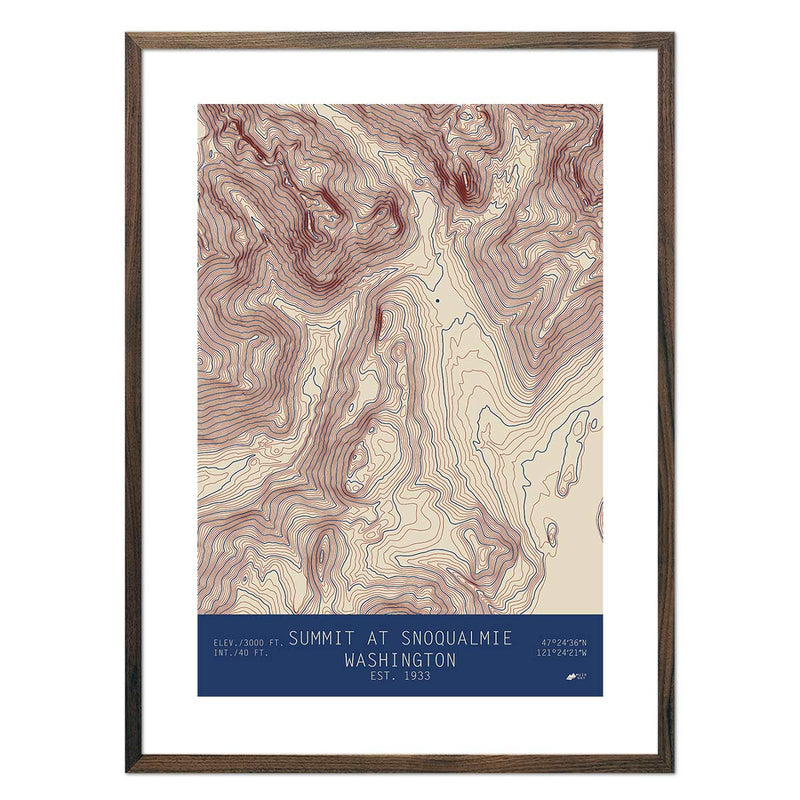 The Summit, Washington - Muir Way - TOPO Series