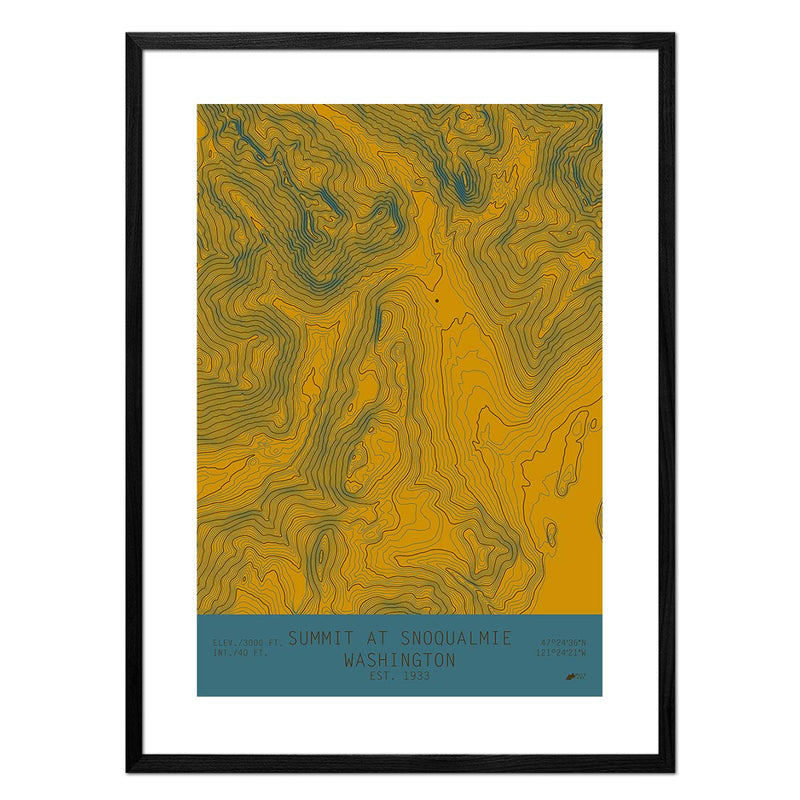 The Summit, Washington - Muir Way - TOPO Series