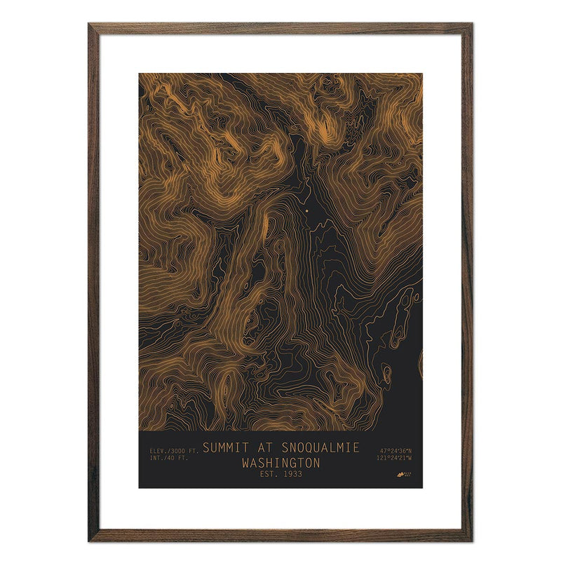 The Summit, Washington - Muir Way - TOPO Series
