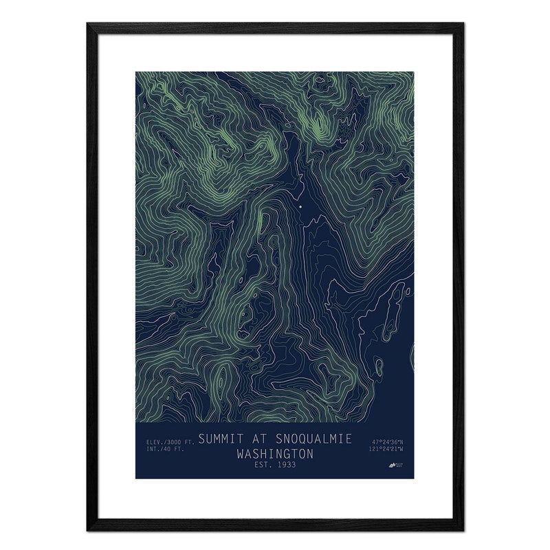 The Summit, Washington - Muir Way - TOPO Series