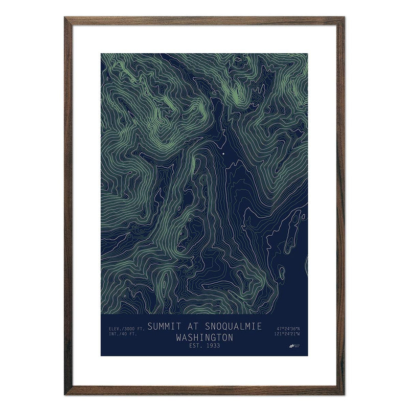 The Summit, Washington - Muir Way - TOPO Series