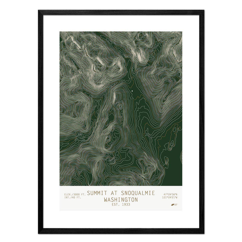 The Summit, Washington - Muir Way - TOPO Series