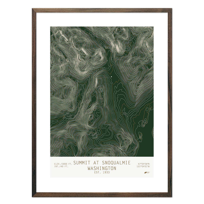 The Summit, Washington - Muir Way - TOPO Series