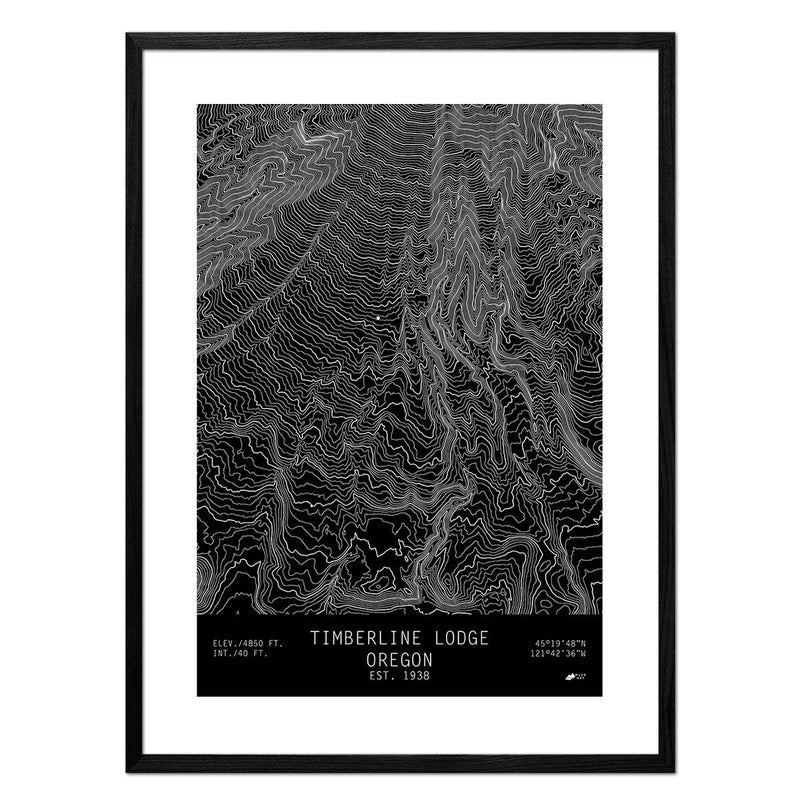 Timberline Lodge, Oregon - Muir Way - TOPO Series