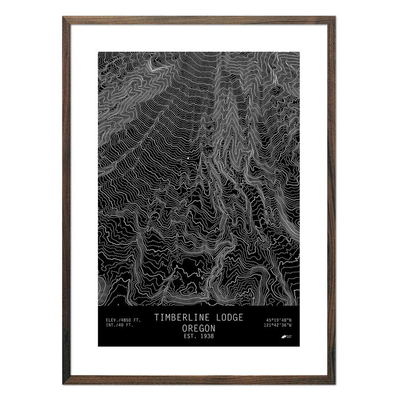 Timberline Lodge, Oregon - Muir Way - TOPO Series