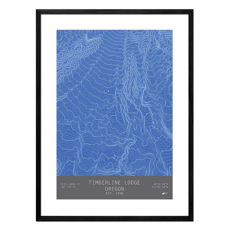 Timberline Lodge, Oregon - Muir Way - TOPO Series