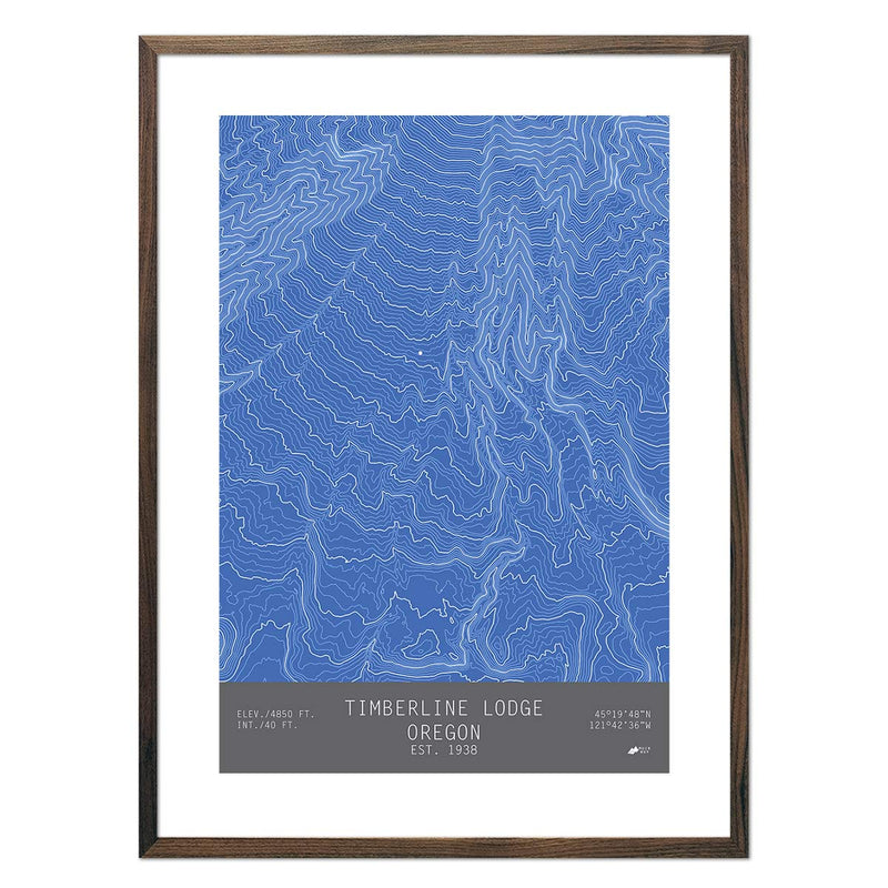 Timberline Lodge, Oregon - Muir Way - TOPO Series