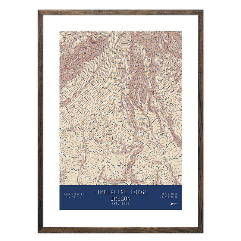 Timberline Lodge, Oregon - Muir Way - TOPO Series