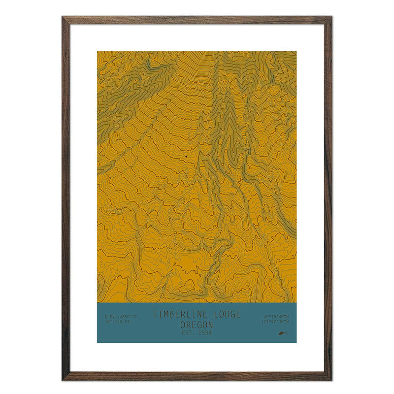 Timberline Lodge, Oregon - Muir Way - TOPO Series