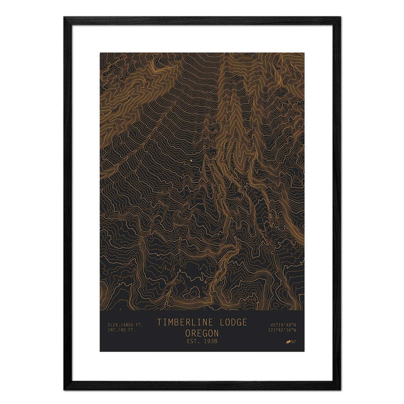 Timberline Lodge, Oregon - Muir Way - TOPO Series
