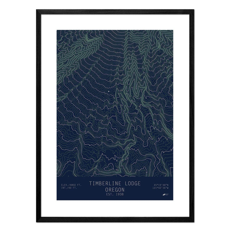 Timberline Lodge, Oregon - Muir Way - TOPO Series
