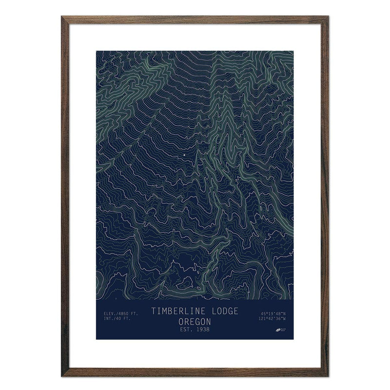 Timberline Lodge, Oregon - Muir Way - TOPO Series
