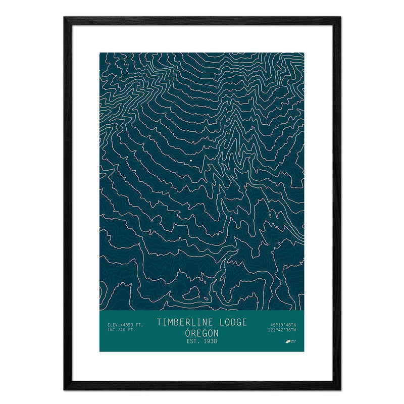 Timberline Lodge, Oregon - Muir Way - TOPO Series