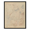 Yellowstone Topographic Map of Shoshone Section 1904 Map
