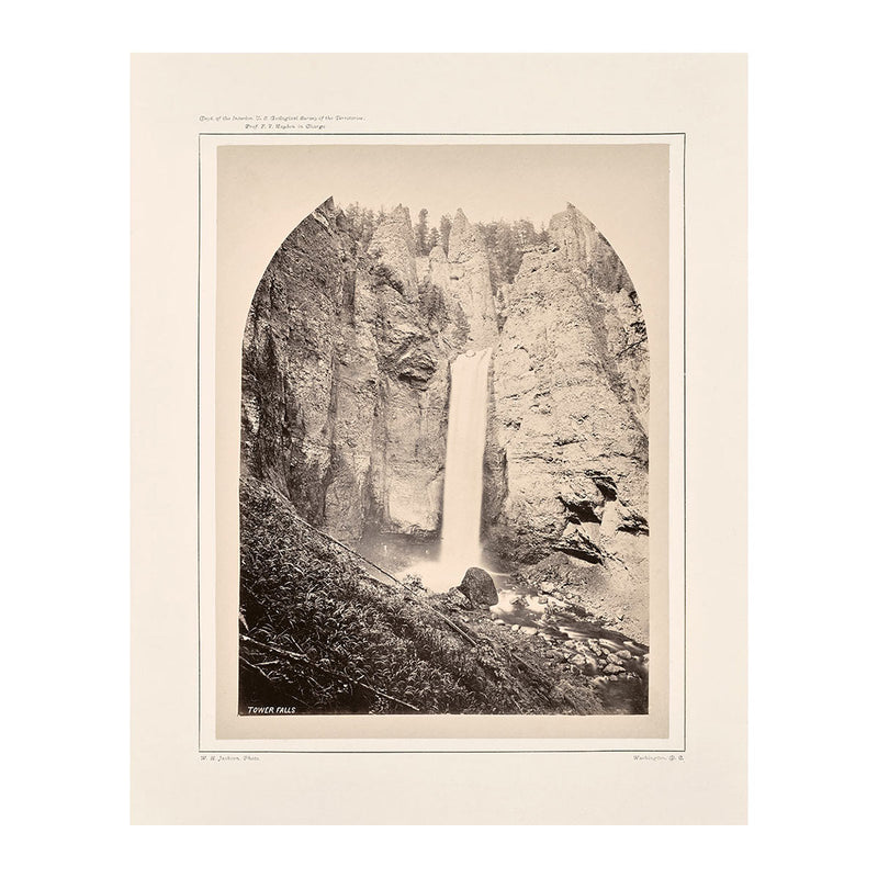 Photograph of Tower Falls