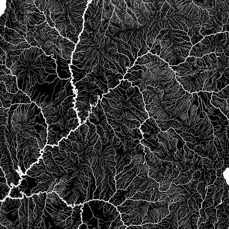 Upper Colorado Regional Hydrological Map - Muir Way - Hydrology