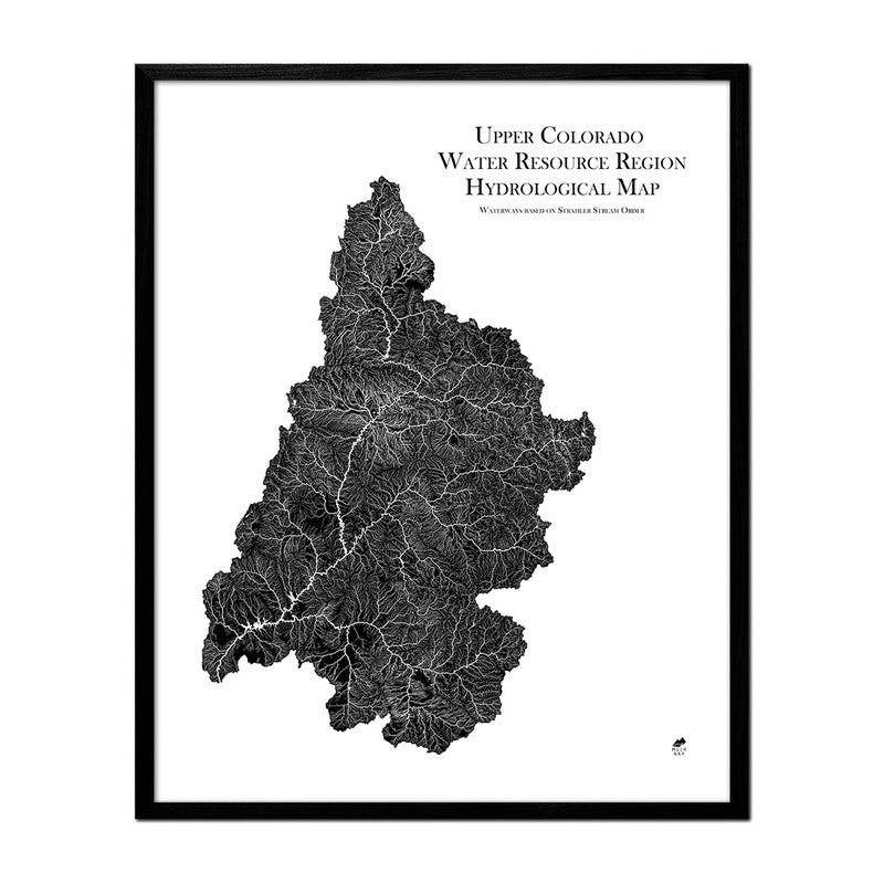 Upper Colorado Regional Hydrological Map - Muir Way - Hydrology