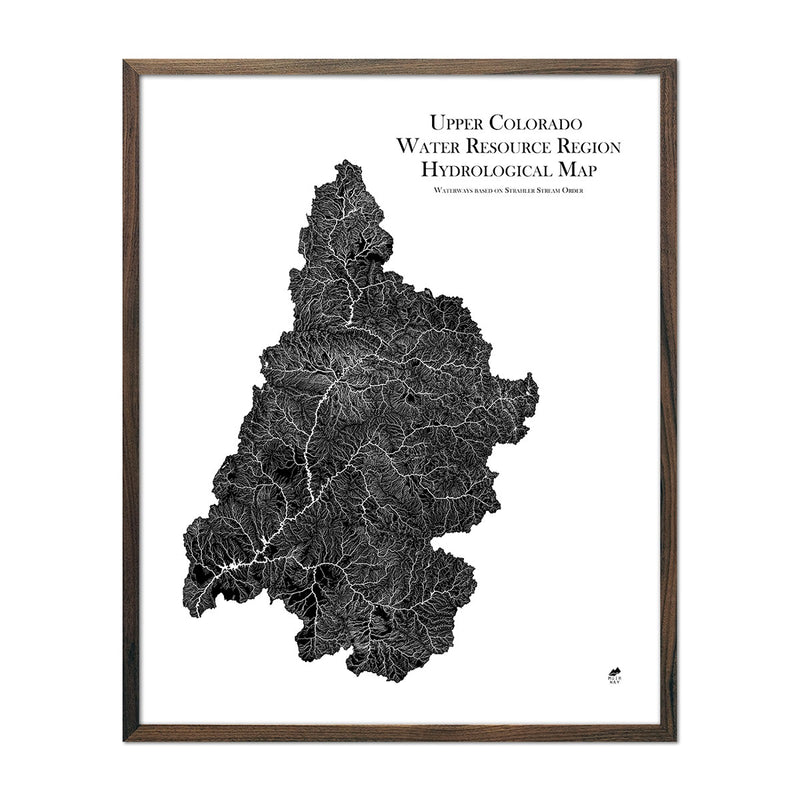Upper Colorado Regional Hydrological Map - Muir Way - Hydrology