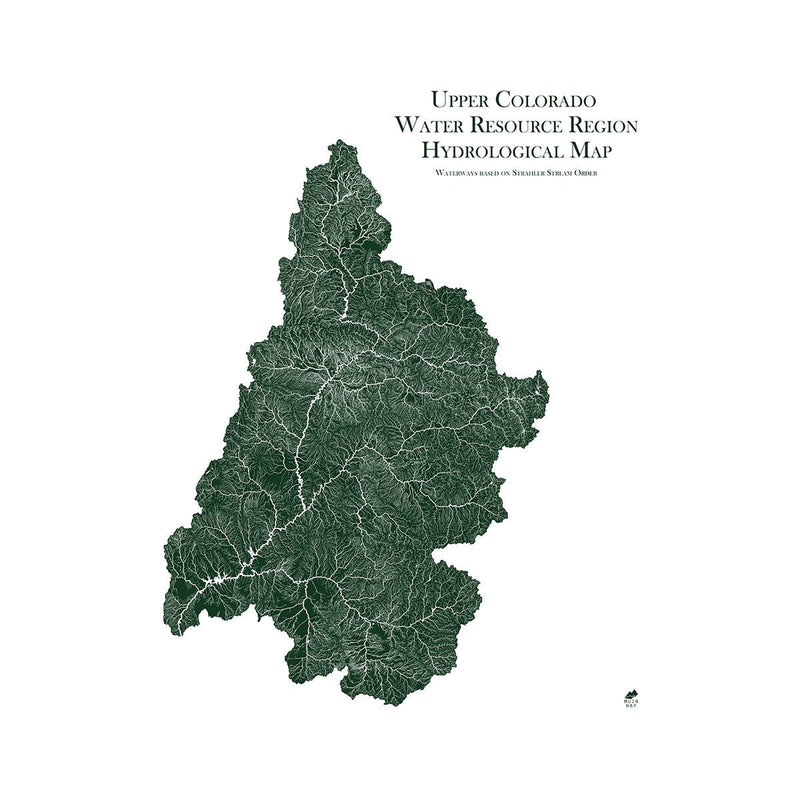 Upper Colorado Regional Hydrological Map - Muir Way - Hydrology