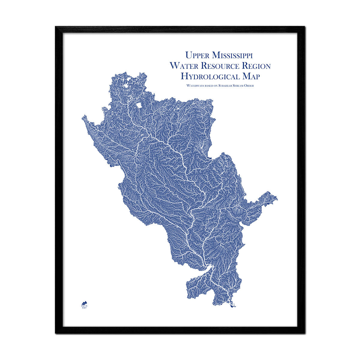 Upper Mississippi Regional Hydrology Map