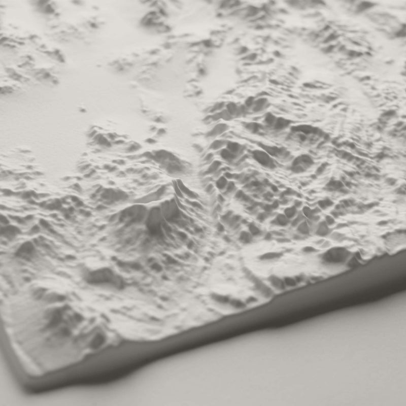 Utah 3D Raised Relief Map - Muir Way - 3D