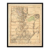 Utah Territory 1876 Map