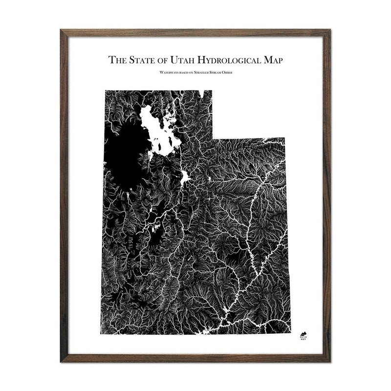 Utah Hydrological Map - Muir Way - Hydrology