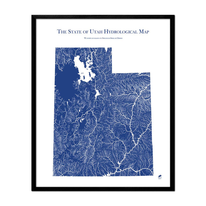 Utah Hydrological Map - Muir Way - Hydrology