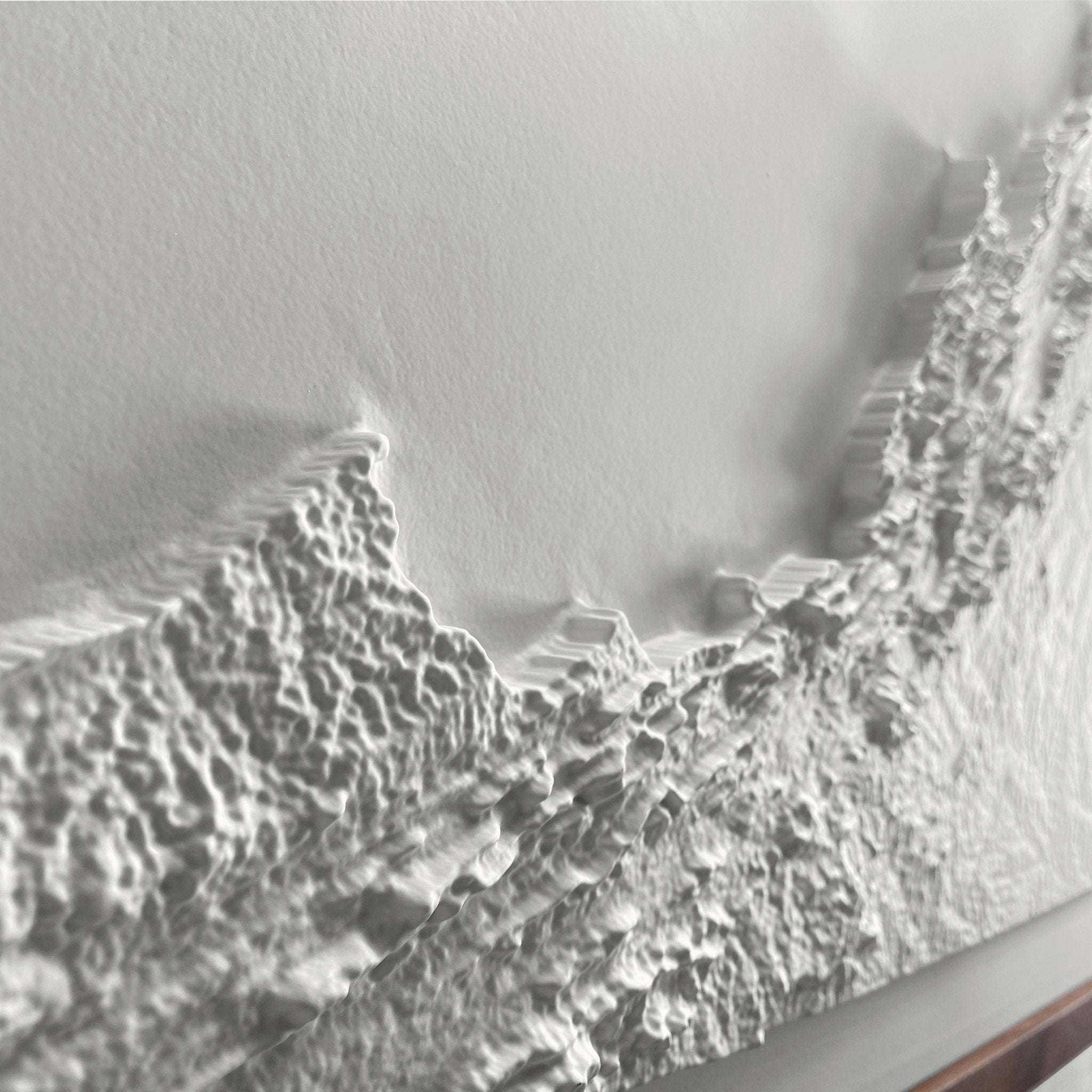 Virginia 3D Raised Relief Map - Muir Way - 3D