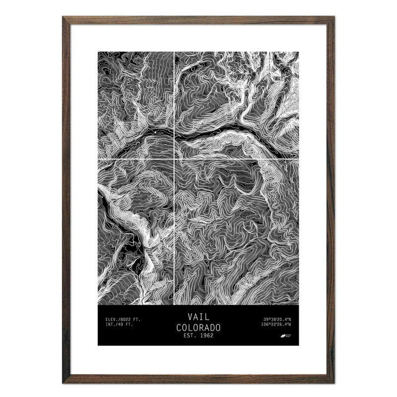 Vail, Colorado - Muir Way - TOPO Series